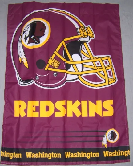 Discover WASHINGTON REDSKINS 27X37 garden pole flag superior qlty GENUINE football  us