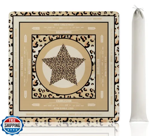Discover Mahjong Mat Non-Slip Noise Reduction Gaming Mat for A