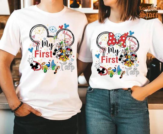 Discover Comfort Colors My First Disneyland Trip 2026 Shirt, Custom Mickey And Friends Family Trip Shirt, First Disneytrip Shirt, Disneyland 2026