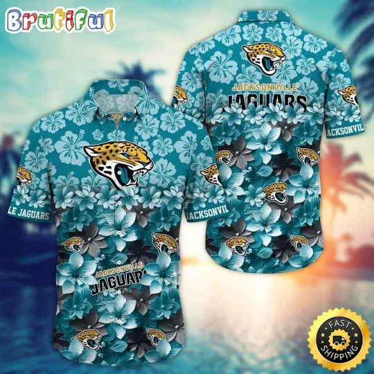 Discover Jacksonville Football Team Jaguars Hawaiian Shirt