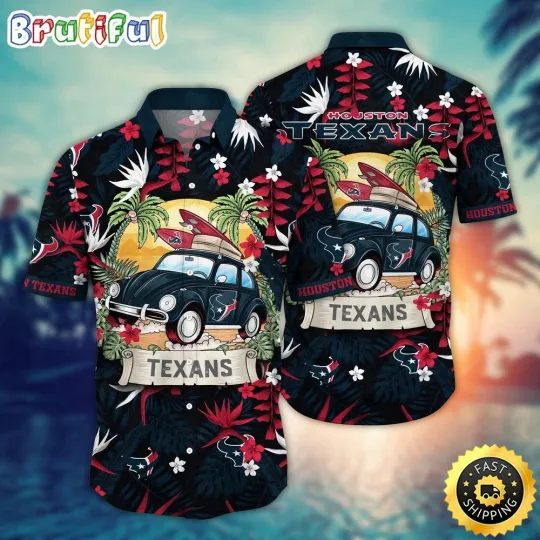 Discover Houston Football Team Texans Hawaiian Shirt