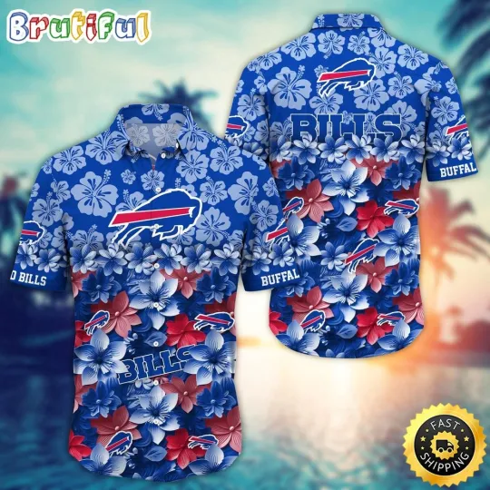 Buffalo Football Team Bills Hawaiian Shirt