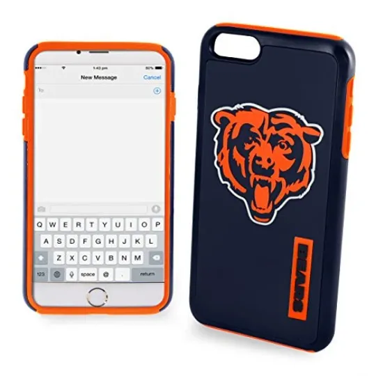 football Chicago Bears Dual Hybrid for iPhone SE (2022-20), 8, 7, 6S, 6 (4.7")