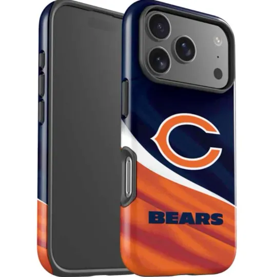 football Chicago Bears iPhone 13-17 Pro Max Impact Case