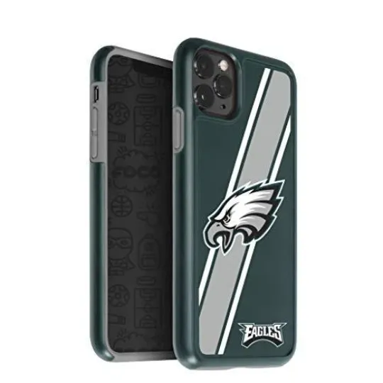 Discover football Philadelphia Eagles Hybrid Case for iPhone 11 Pro, X & XS (5.8")