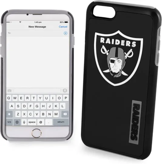 football Las Vegas Raiders Case For iPhone SE (2022, 20), 8, 7, 6 & 6s (4.7")