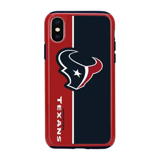 Discover football Houston Texans Dual Hybrid Bold Case for iPhone X & XS (5.8")