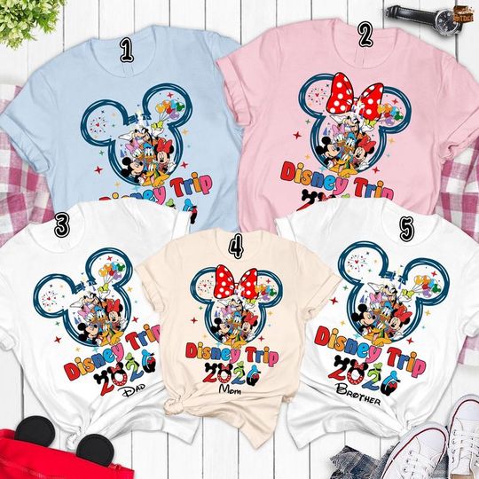 Discover Custom Disneytrip 2026 Comfort Colors Shirt, Disneyland Family Trip 2026, Disneyland Vacation