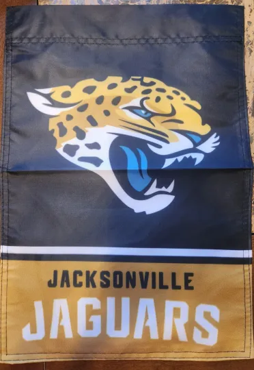 Discover Jacksonville Jaguars 12 X 18 Inches Double Sided football Football Garden Flag