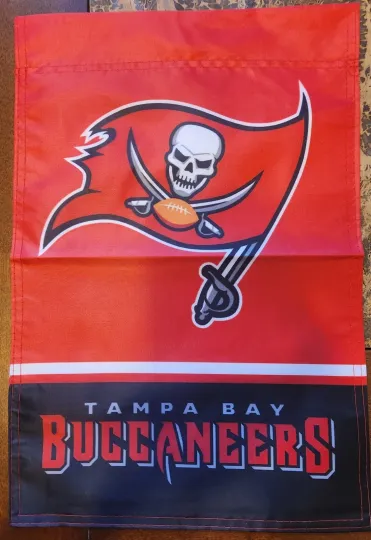 Tampa Bay Buccaneers 12 X 18 Inches Double Sided football Football Garden Flag