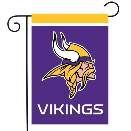 Minnesota Vikings Garden Flag football 12.5" x 18" Briarwood Lane