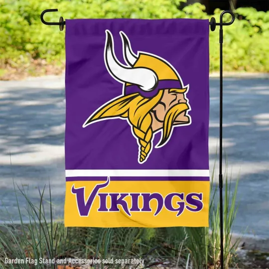 Minnesota Vikings Garden Flag and Yard Banner