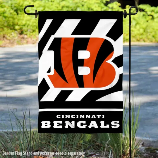 Discover Cincinnati Bengals WS Garden Yard Banner Flag