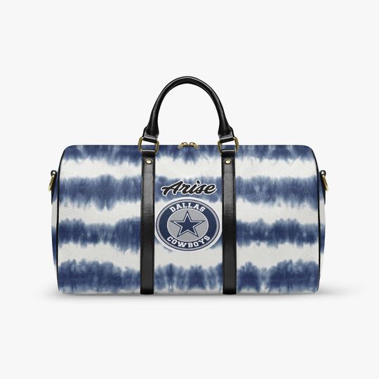 Discover Personalized Fan Travel Duffel, Custom Name PU Weekender, Gift for Star Supporters