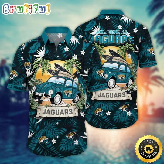 Discover Jacksonville Football Team Jaguars Hawaiian Shirt