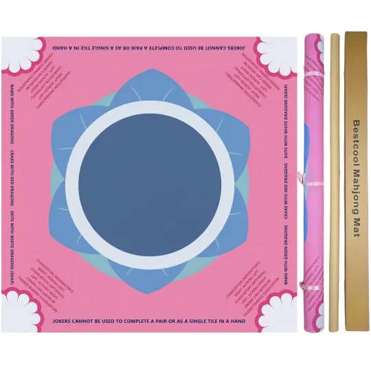 Discover 2025 Neoprene Mahjong Mat for Table