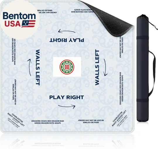 Discover Mahjong Mat for Table Anti-Slip