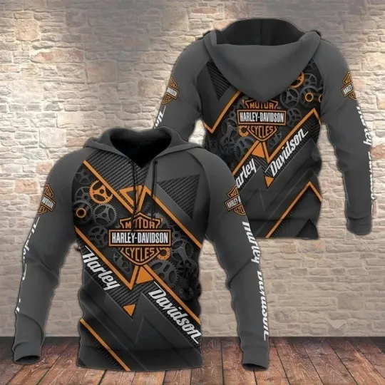 Discover Harley Motor Racing Davidsonn 3D Hoodie