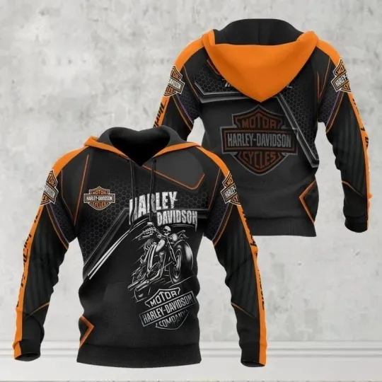 Discover Harley Motor Racing Davidsonn 3D Hoodie