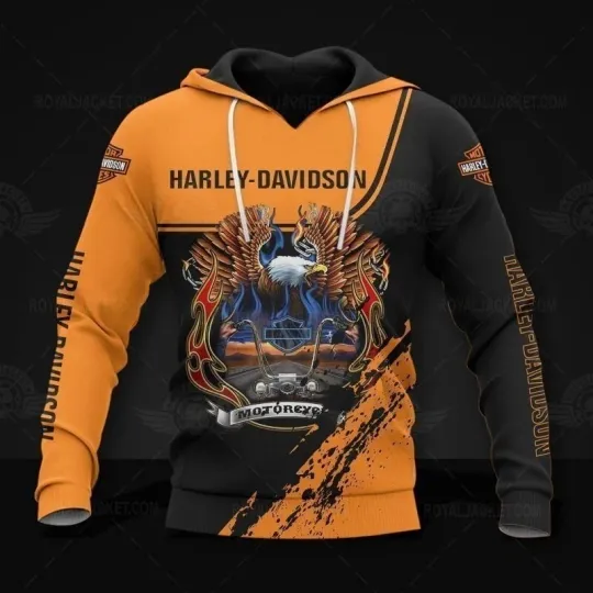 Discover Harley Motor Racing Davidsonn 3D Hoodie