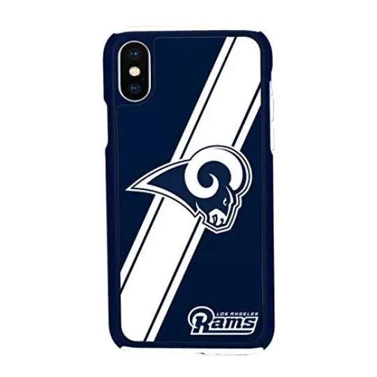 Discover football Los Angeles Rams Dual Hybrid Case for iPhone XS Max (6.5")