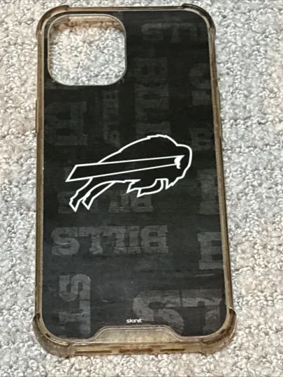 Skinit Clear Phone Case iPhone 12 Pro Max -  football Buffalo Bills