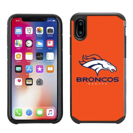 football Denver Broncos Textured Case for iPhone X & XS (5.8")