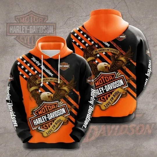 Discover Personalized Harley Motor Racing Davidsonn Lightweight Hoodie Unisex Adult S-5XL