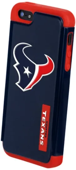 Discover FOCO football Licensed Houston Texans Dual Hybrid Impact Series Case for iPhone 5/5S