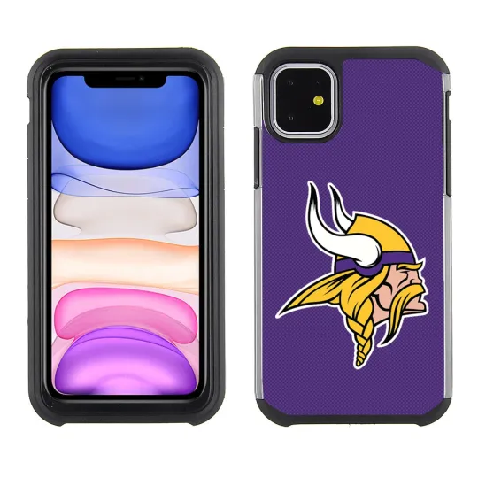 football Minnesota Vikings Textured Case for iPhone 11 & XR (6.1")