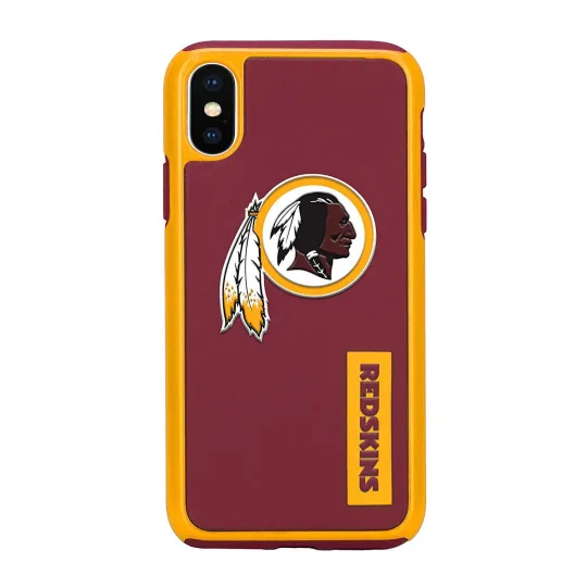 Discover FOCO football Washington Redskins Dual Hybrid Case for iPhone X & XS (5.8")