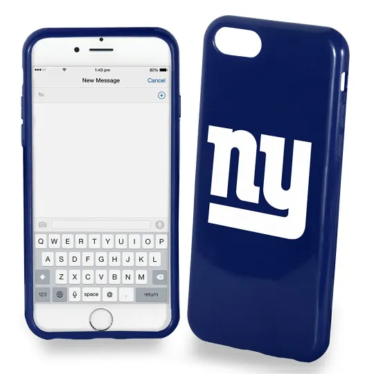 Discover FOCO football New York Giants Soft Case for iPhone 8 Plus, 7 Plus (5.5")
