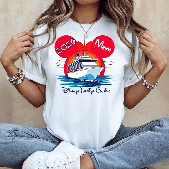 Discover Disney Cruise Shirts: 2026 Family Matching Outfits, Custom Girls Group Cruise Shirt, Personalized Disney Family Cruise Tees