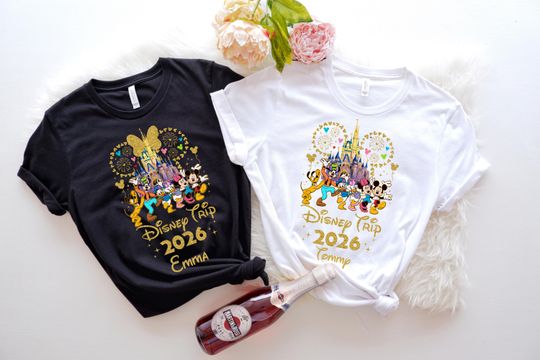 Discover 2026 Disney Trip Shirt, Disney Family Shirt 2026, Custom Disney Family Shirt