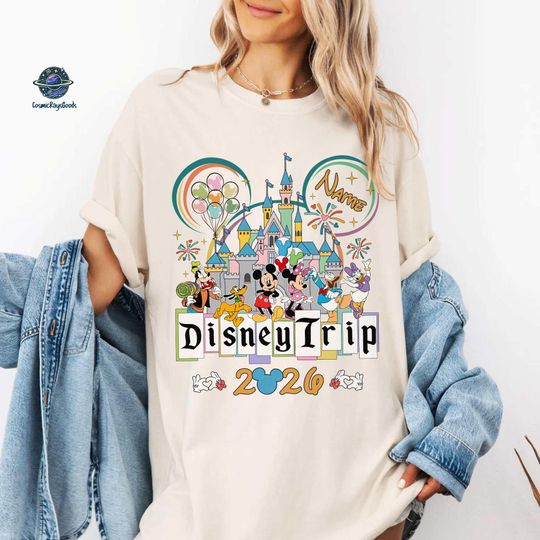 Discover Personalized DisneyTrip 2026 Shirt, Family Disneytrip Shirt,  Trip 2026 Shirt, Cruise Trip Shirt