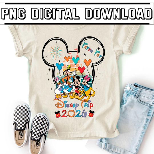 Discover Personalized Family Disneytrip 2026, Custom Family Trip 2026 Design