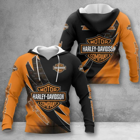 Discover Personalized Harley Motor Racing Davidsonn Lightweight Hoodie Unisex Adult S-5XL