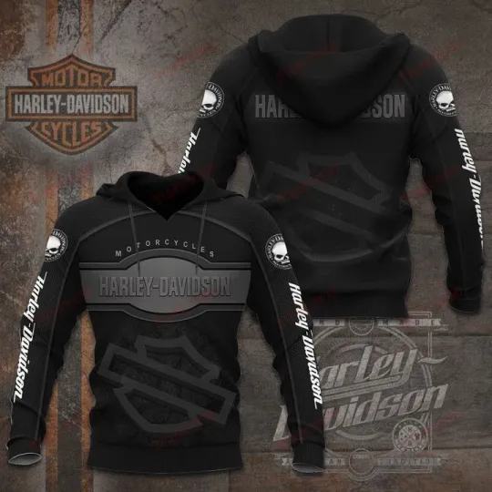 Discover Personalized Harley Motor Racing Davidsonn Lightweight Hoodie Unisex Adult S-5XL