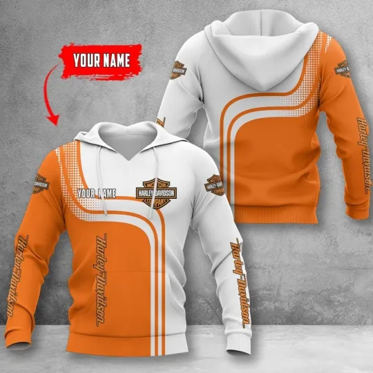 Discover Personalized Harley Motor Racing Davidsonn Lightweight Hoodie Unisex Adult S-5XL