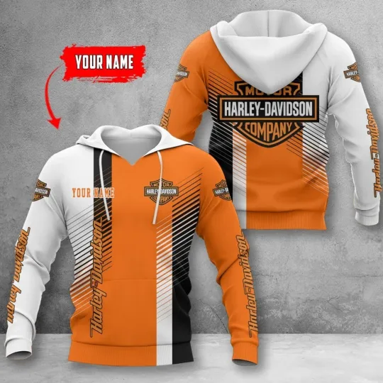 Discover Personalized Harley Motor Racing Davidsonn Lightweight Hoodie Unisex Adult S-5XL