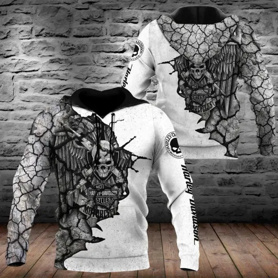 Discover Harley Motor Racing Davidsonn 3D Hoodie