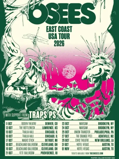 Discover OSEES 2026 TOUR