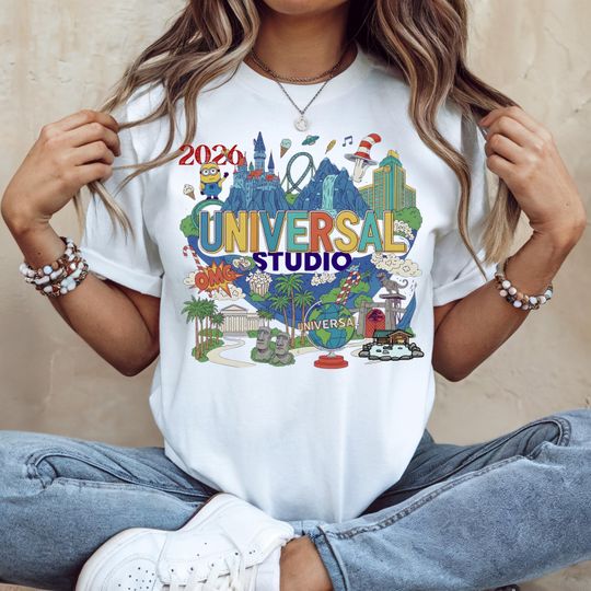 Discover Universal Studios Trip Shirt 2026, Family Vacation Matching Tee