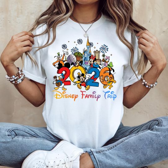 Discover 2026 Disney family Vacation Matching Trip Shirts: Epcot Girls Disneyworld Trip shirt