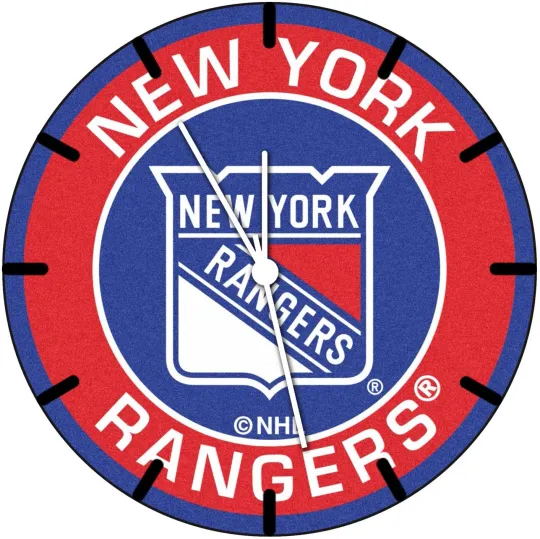 Discover New York Rangers Wall Clock