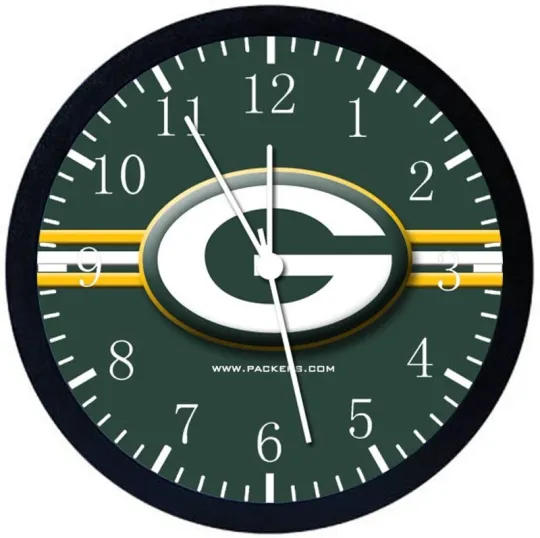 Green Bay Packers Wall Clock