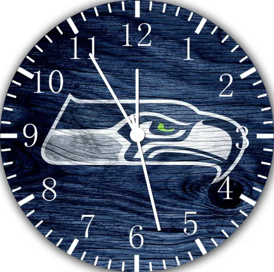 Seattle Seahawks Wall Clock