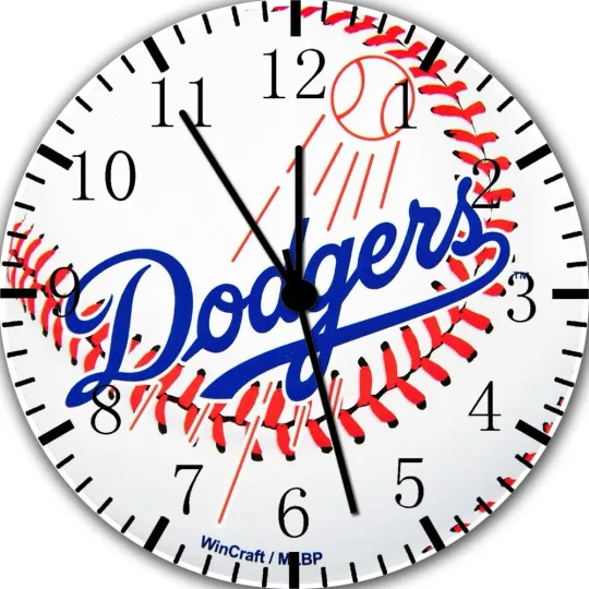 Los Angeles Dodgers Wall Clock