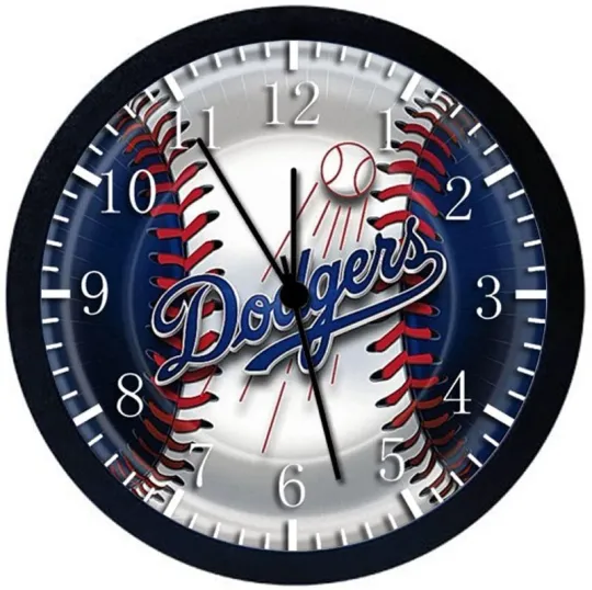 Discover Dodgers Wall Clock