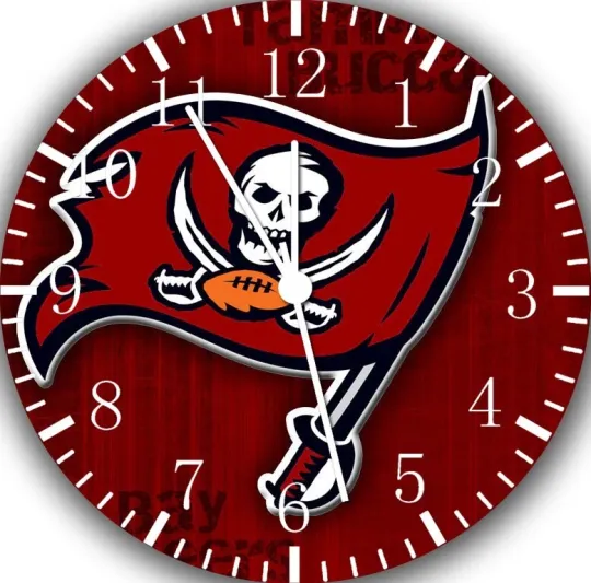 Tampa Bay Buccaneers Wall Clock